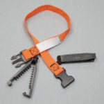 Laundry Straps Loops Double Clip Orange