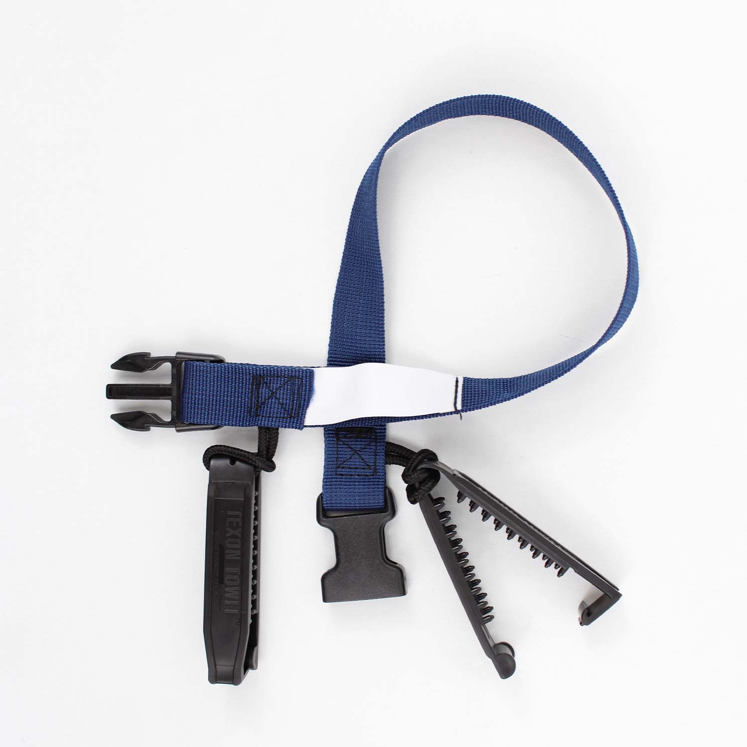 Laundry Loops Straps with Double Clip - Navy Blue