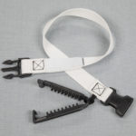 Laundry Straps Loops White with alligator clip by Texon. Be