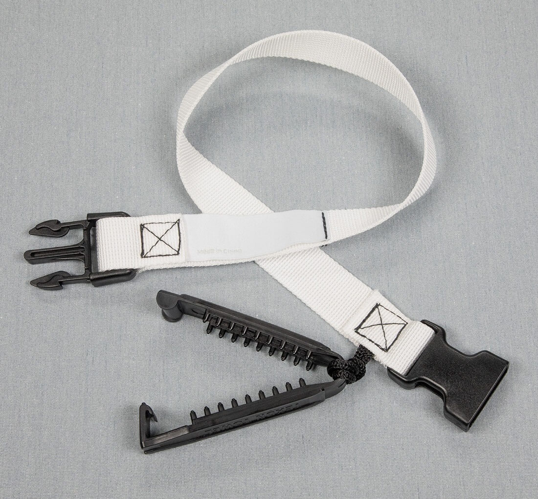 Laundry Straps, Loops with Sock Clip Texon Athletic Towel