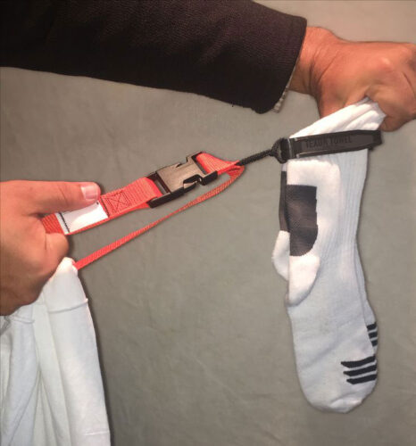 Red Laundry Straps For Athletic Teams