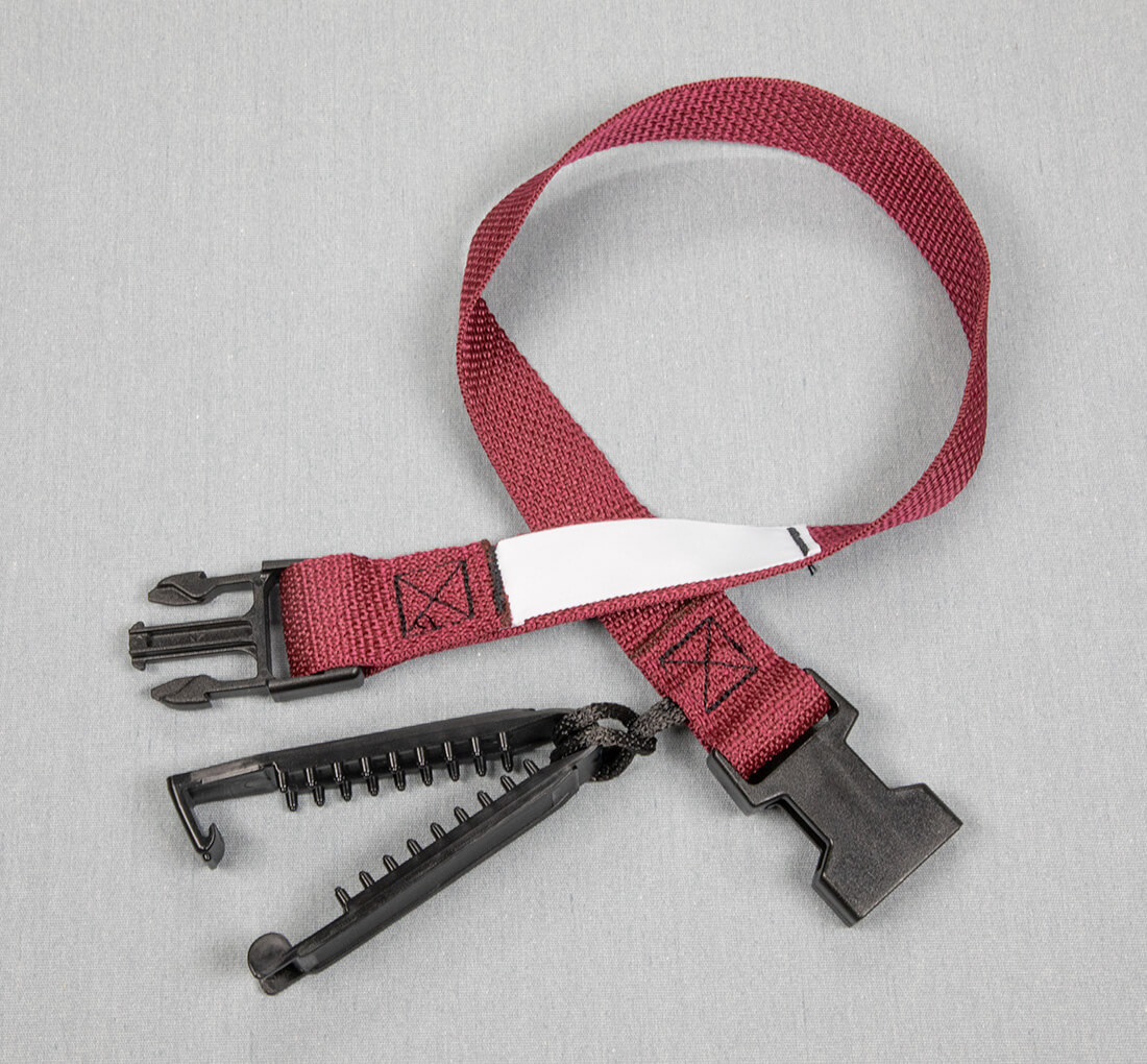 Laundry Straps, Loops with Sock Clip Texon Athletic Towel