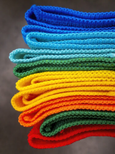 drying microfiber towels and mops, microfiber towel care