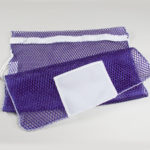 Mesh Zipper Laundry Bags Purple