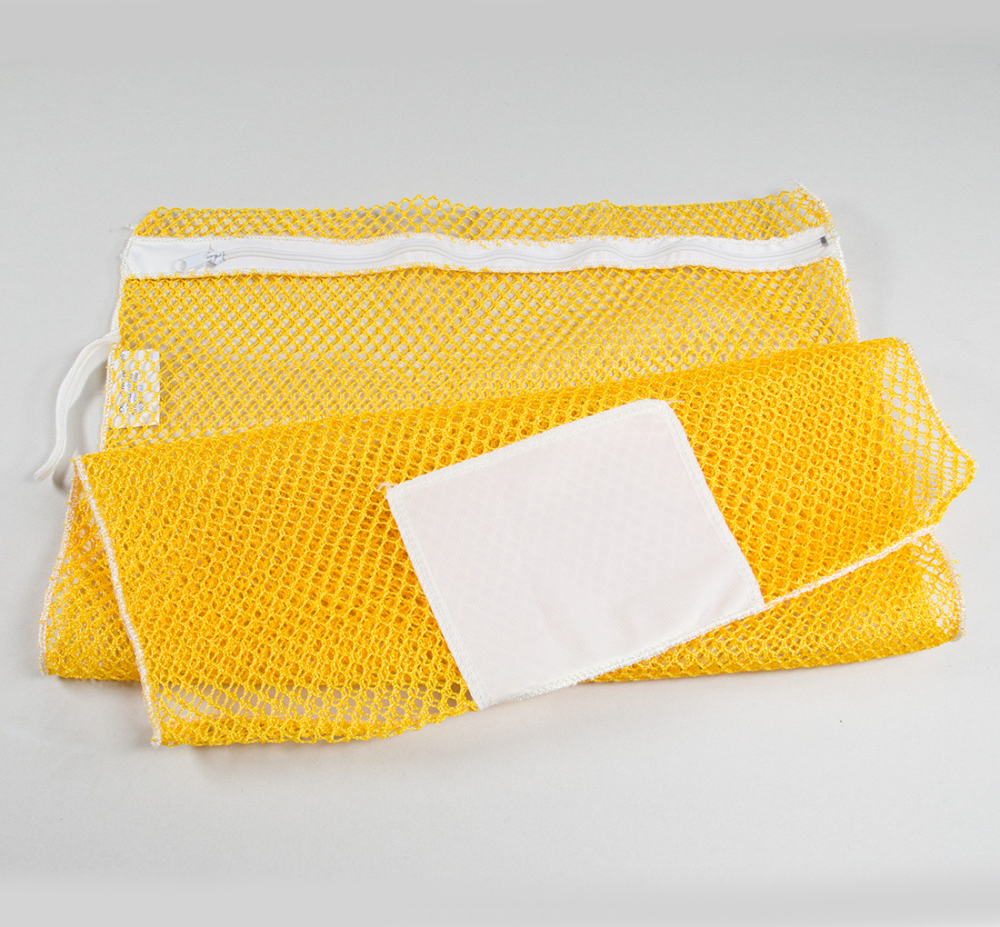 mesh zipper bags