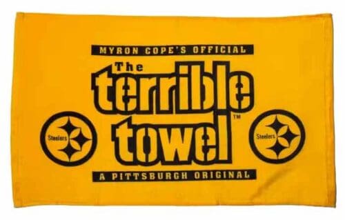 Original Terrible Towel Rally Towel Example