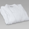 R108 48×60 White Basic Cotton Terry Bathrobe
