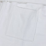 R110 48x60 White Bathrobe Pockets