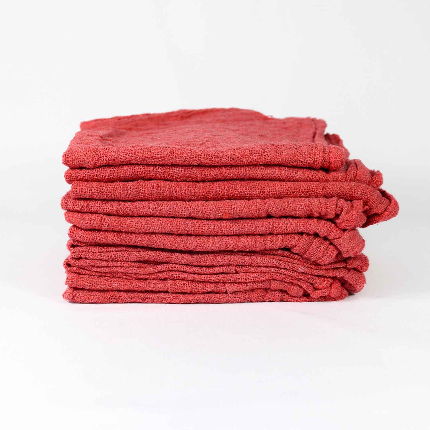 Red Shop Rags Bulk
