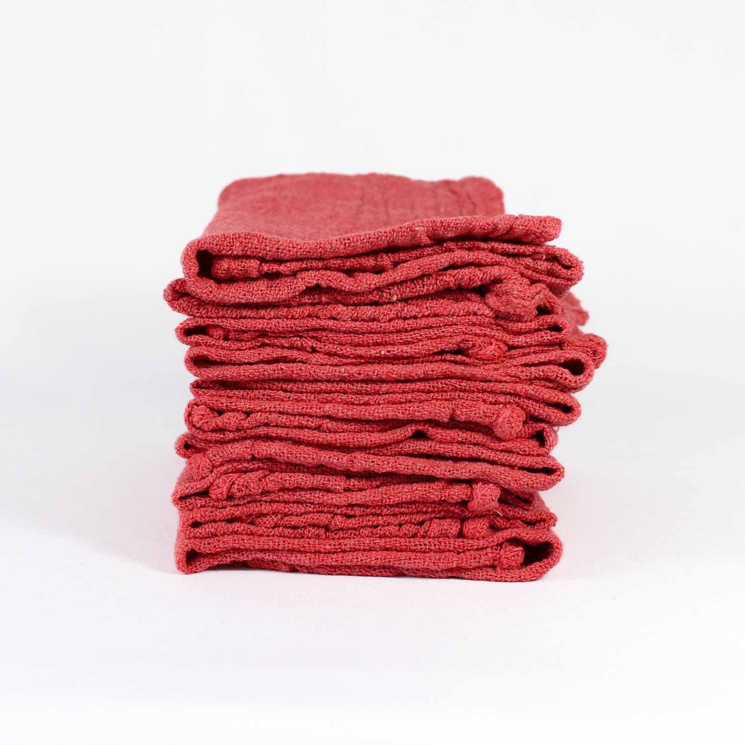 Red Shop Towels in Bulk