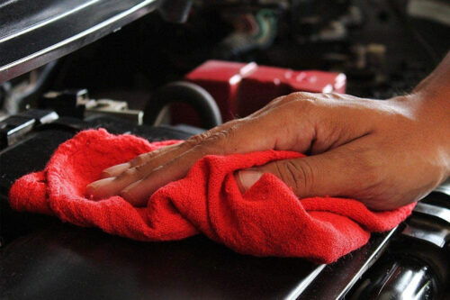 Red Shop Towels In Bulk Wholesale