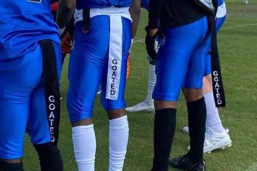 Football Players Wearing Swag Rags