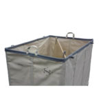 Lid In Hamper Steele Canvas Carts