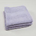12x12 Lavender Color Premium Washcloth