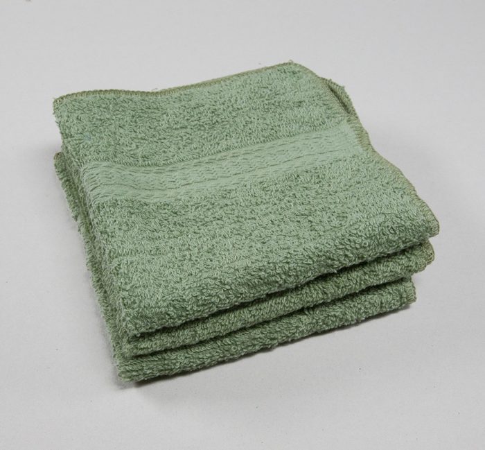 12x12 Premium Color Washcloths - 1 lb/dz - Ivory