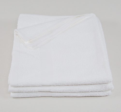 22x44 Premium White Bath Towel