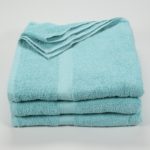 27x52 Color Towel Aqua Blue
