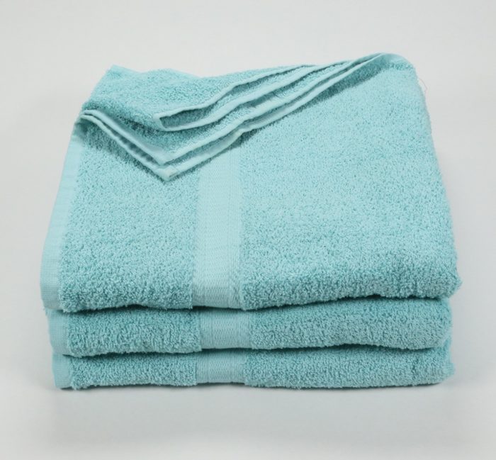 27x52 Color Towel Aqua Blue