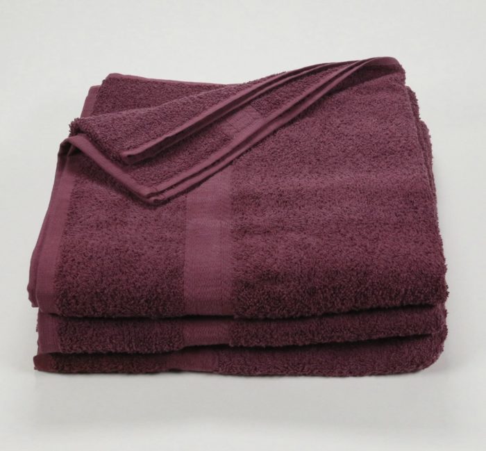 27x52 Color Towel Maroon
