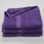 27x52 Color Towel Purple