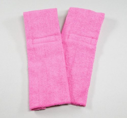 Pink Football Quarterback Towel 4x12