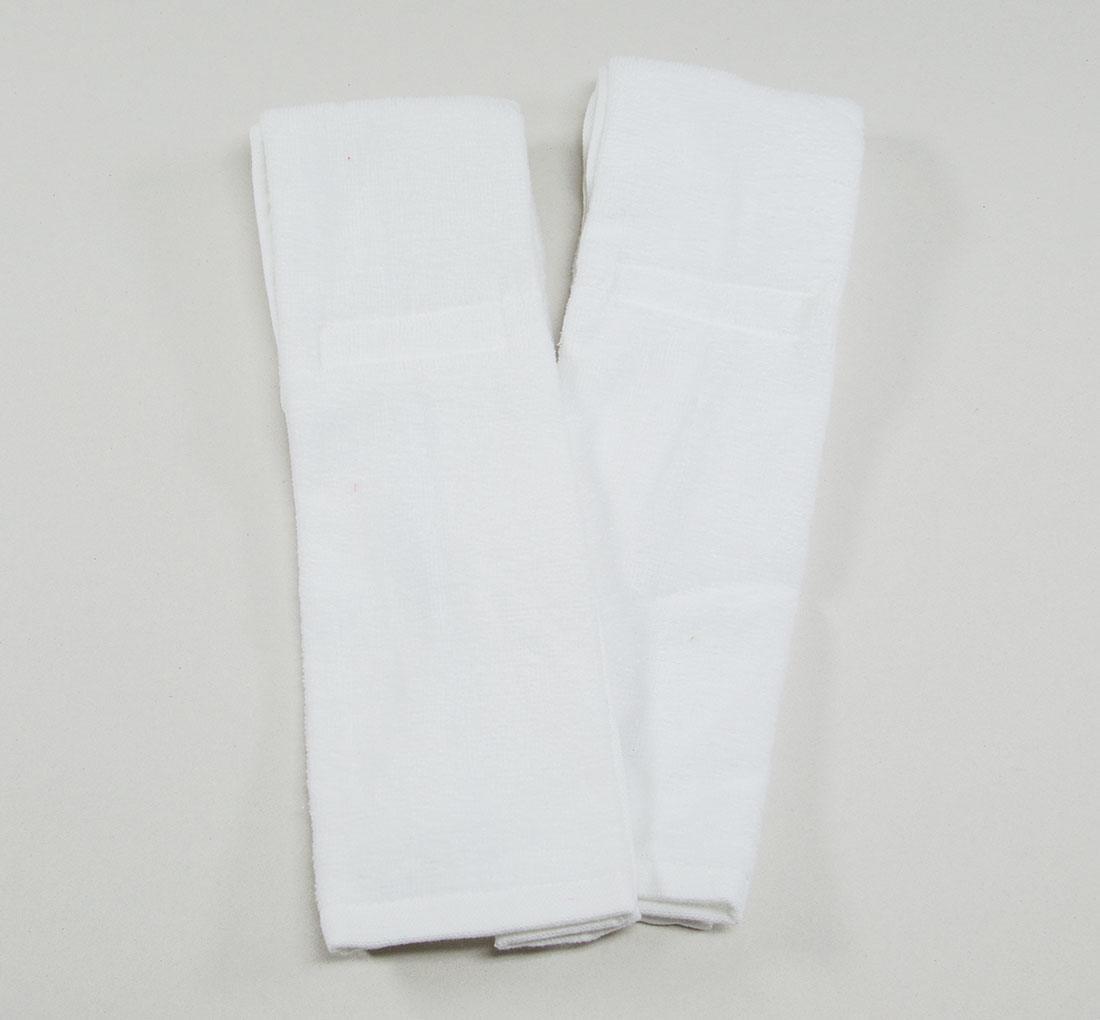 Thin White Football Quarterback Towel 4x12