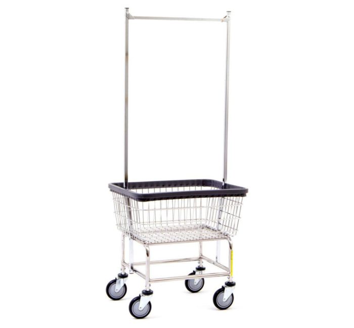 Rbwire Wire Laundry Cart Standard Double Pole Rack 100e58