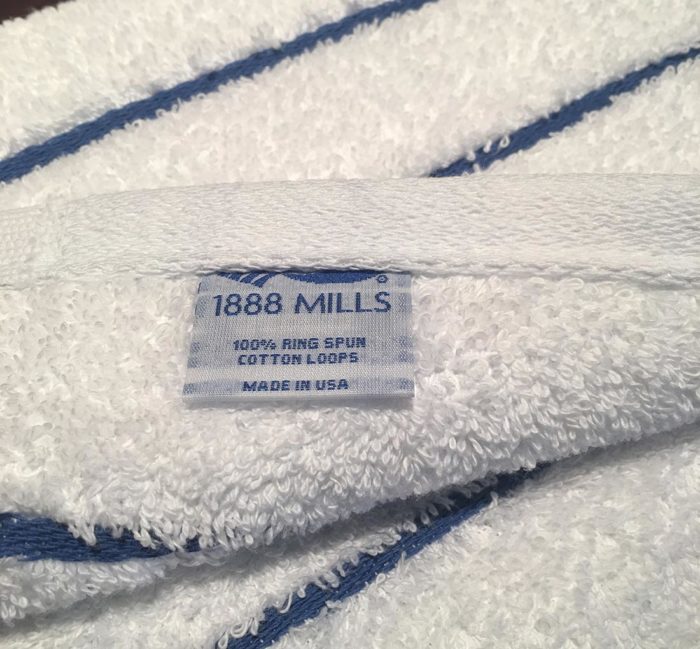 27x54 Premium White Bath & Hotel Towels- 14 lbs/doz - Texon Athletic Towel